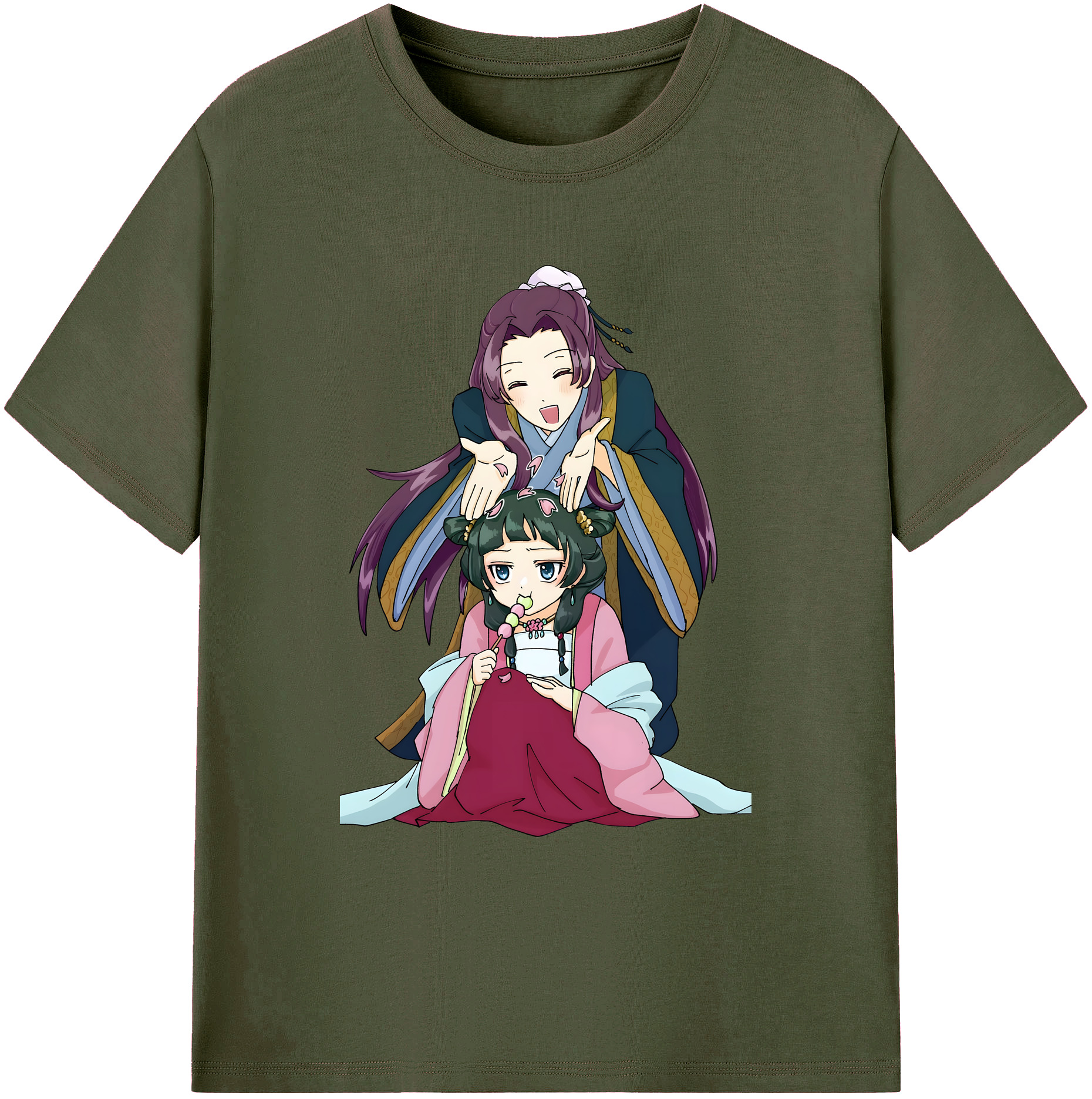（画像用） 薬屋のひとりごと The Apothecary Diaries 綿100％ メンズ半袖Tシャツ｜肌触りやわらか＆通気性